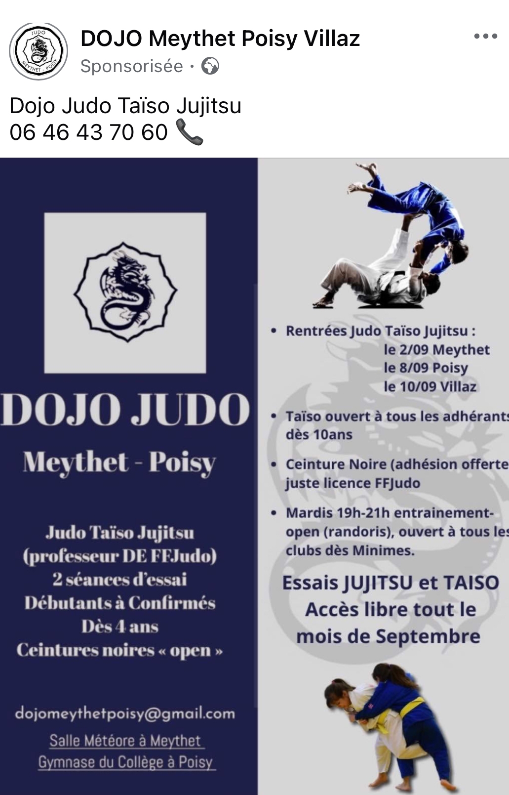 Rentrée saison 2025/2026